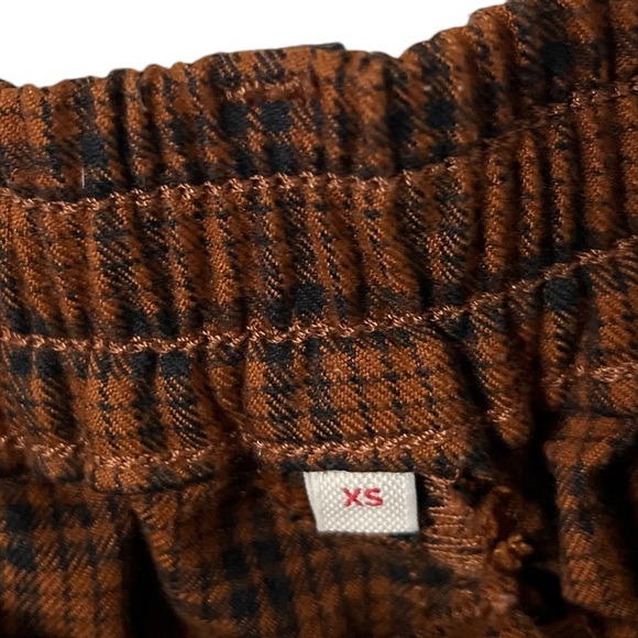 LEVI’S Math Club Elastic Pull On Plaid Pants Trousers - Picture 6 of 9